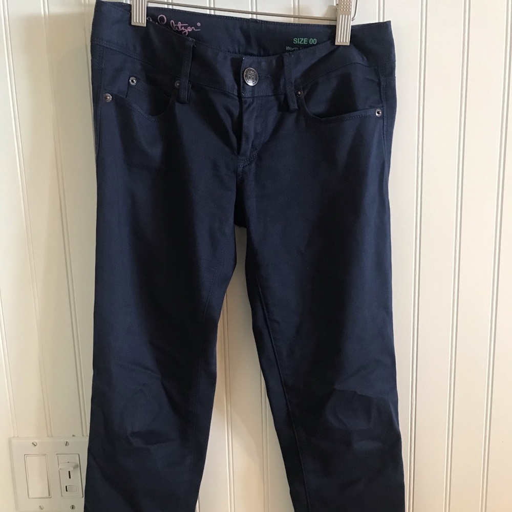Great condition Lilly Pulitzer navy blue pants